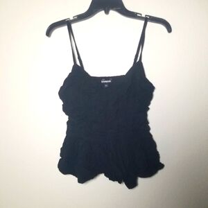 Express Rounched Peplum Top